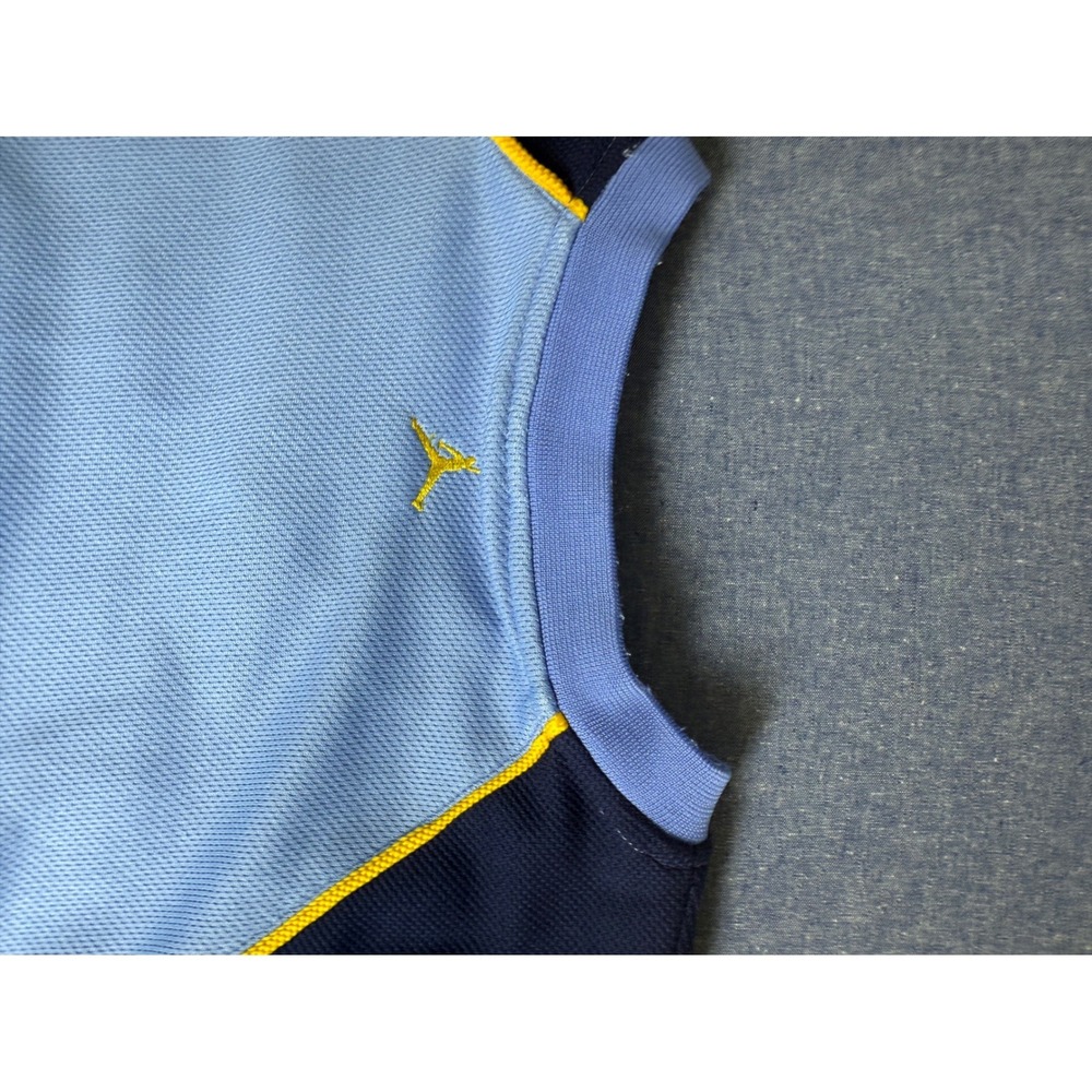 Vintage Jordan 23 Basketball Jersey Mens XL Light Blue Navy Mesh Tank Top - Picture 8 of 12